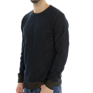 MAGLIA BASIC BLU